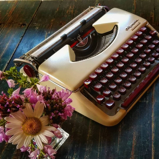 Olympia Splendid 66 typewriter, circa 1958.