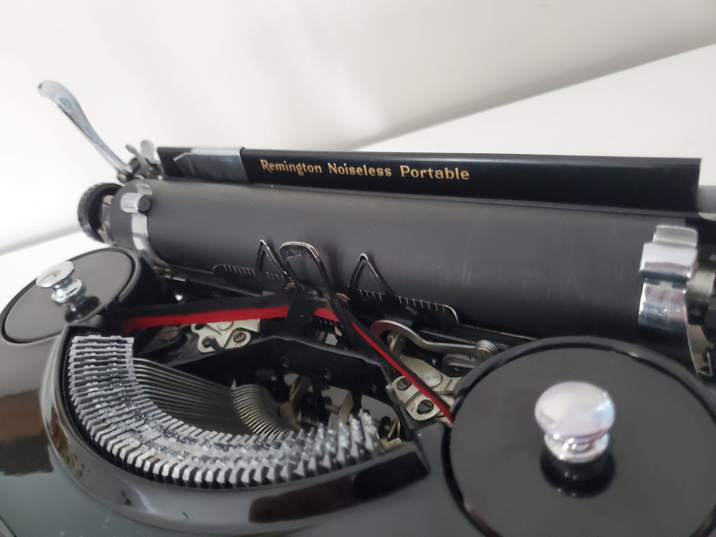 Exquisite Circa 1937 Remington / Underwood Noiseless Vintage Manual Typewriter